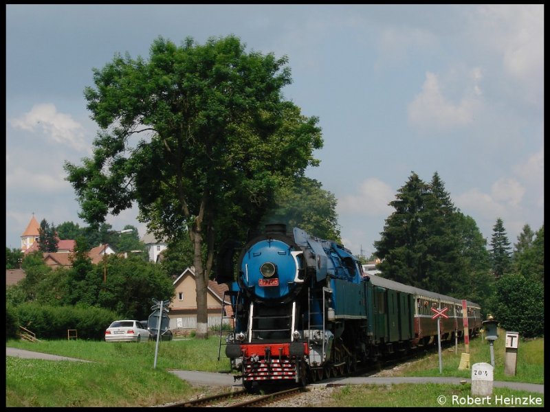 477.043 mit 14651 bei Rozna nach Nedvedice am 04.07.2009