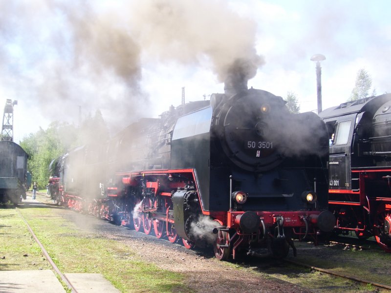 50 3501 macht am 24.08.08 im SEM m�chtig Dampf.