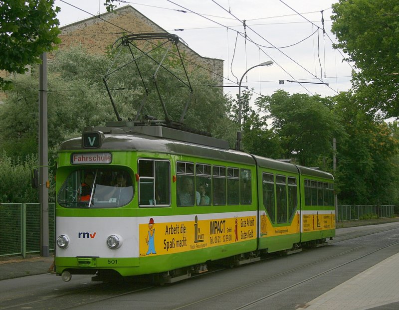 501 am 06. Juli in Sandhofen.