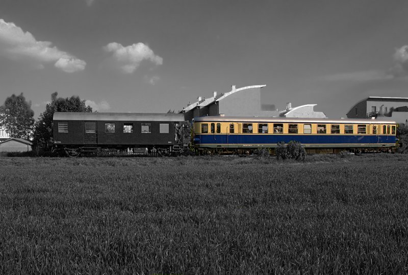 5042.14 in der Nostalgie Version. Colorkey Bearbeitung, inspiriert durch so manche Fotos hier unter Bahnbilder.de;-) Die Aufnahme ist am 02.05.09 entstanden und ebenso bearbeitet worden.