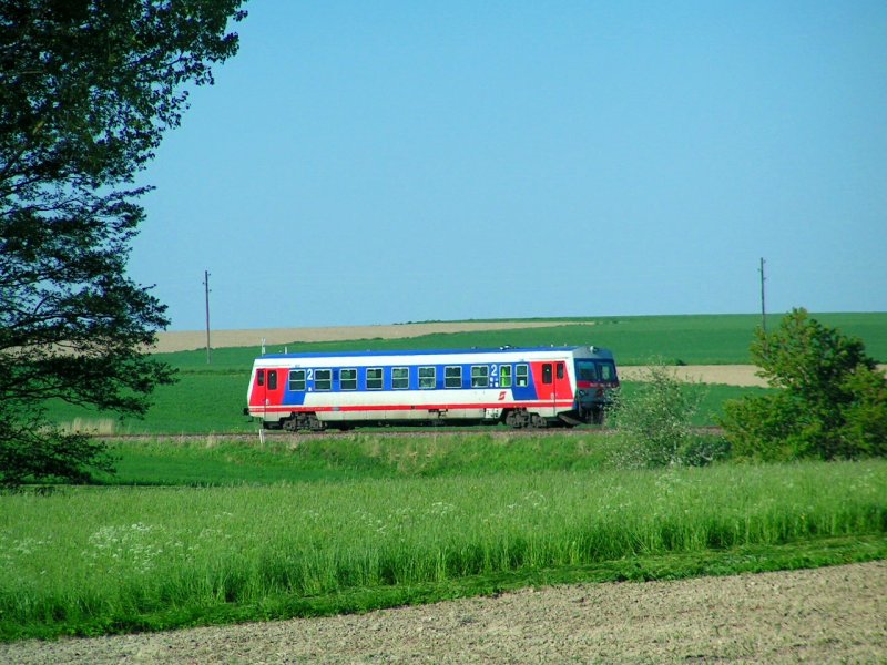 5047 064-0 als R3466 auf der Hausruckbahn (KBS171); 080511 