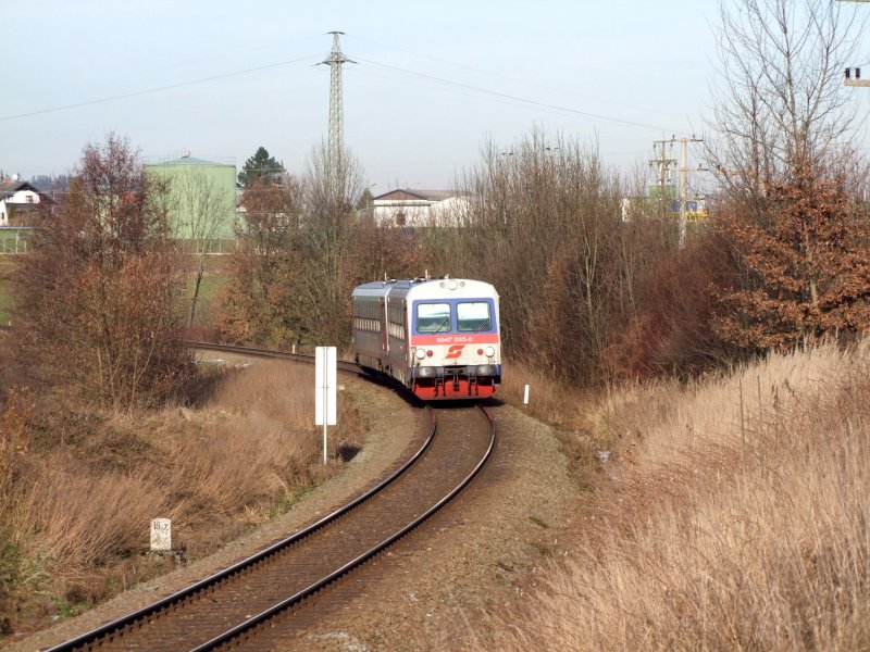 5047 083-0 ist im Tandemeinsatz als R5974 Nhe Ried i.I. unterwegs; 081204