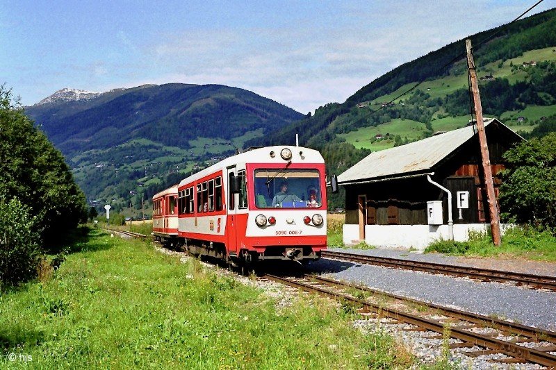5090 006 + BD/s als R 5907 in Hollersbach (8. September 1992)