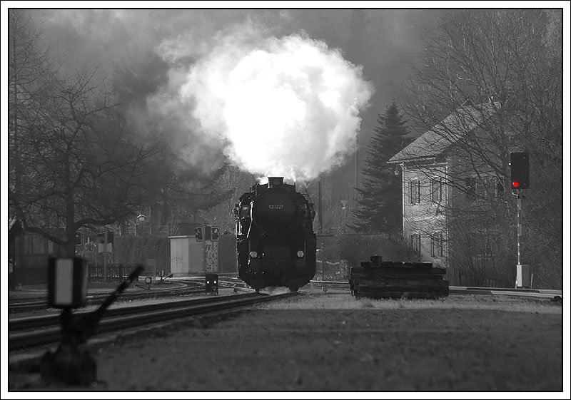 52.1227 am 2.12.2007 beim St�rzen in Deutschlandsberg nach der Ankunft als SPz 8527.
