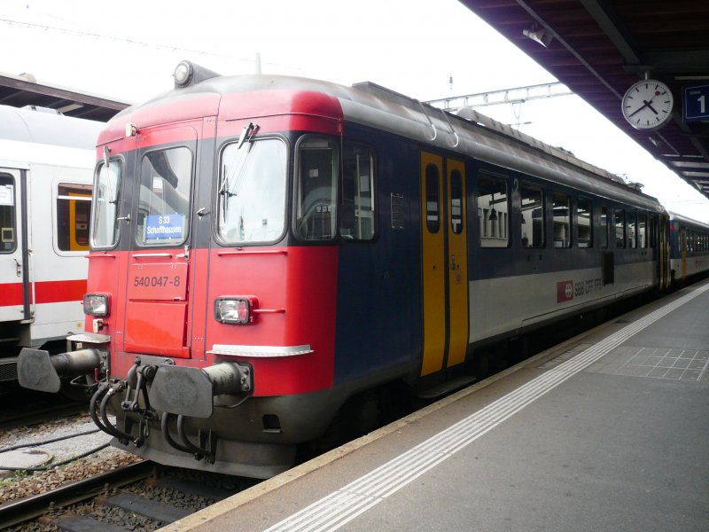 540 047 am 2.8.2007 in schaffhausen 