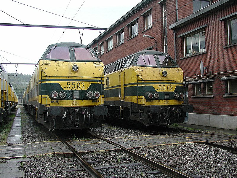 5503 +5502 Depot Kinkenpios (L�ttich). 10-2003