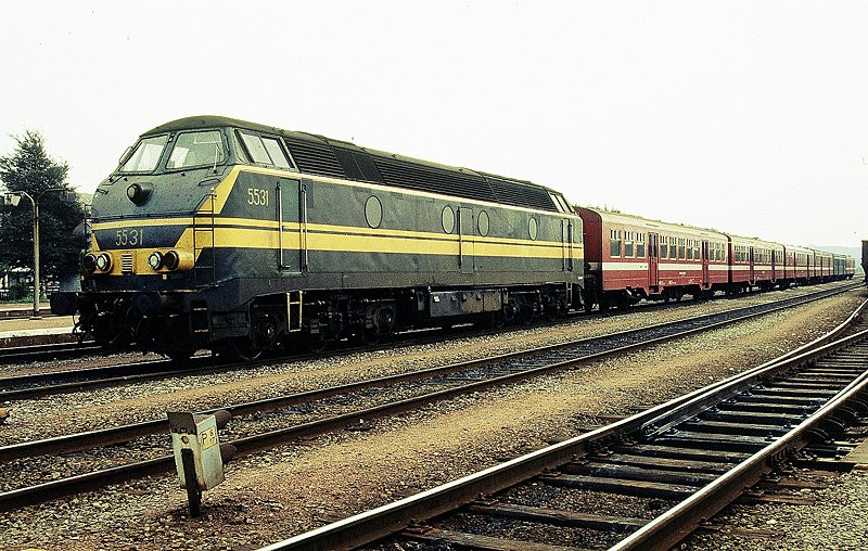 5531 steht in Gouvy (B) 10-1991