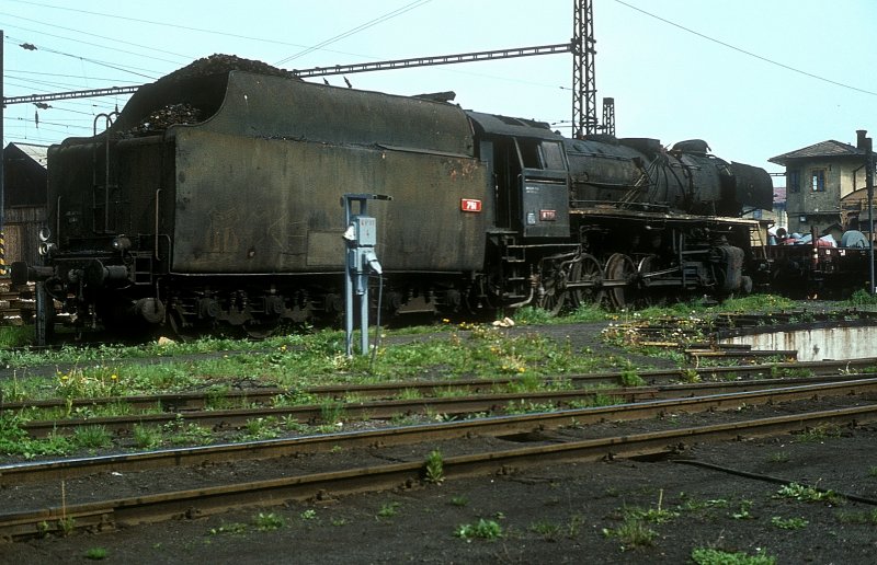 556 ...als Heizlok  K751  Veseli  22.05.82