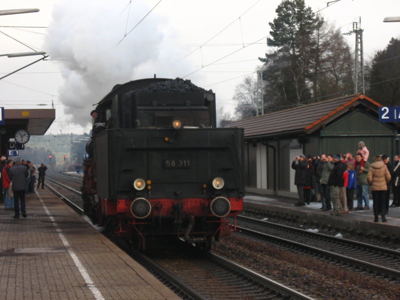 58 311 bei Umsetzen in St.georgen 30.12.07