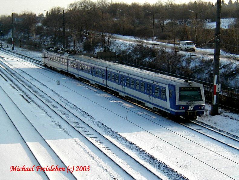 6020 023-5 am 08.J�nner 2003 bei der Haltestelle Simmering Ostbahn