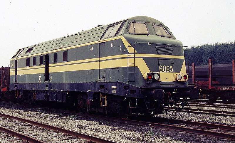 6065 steht abgestellt in Gouvy. 10-1991