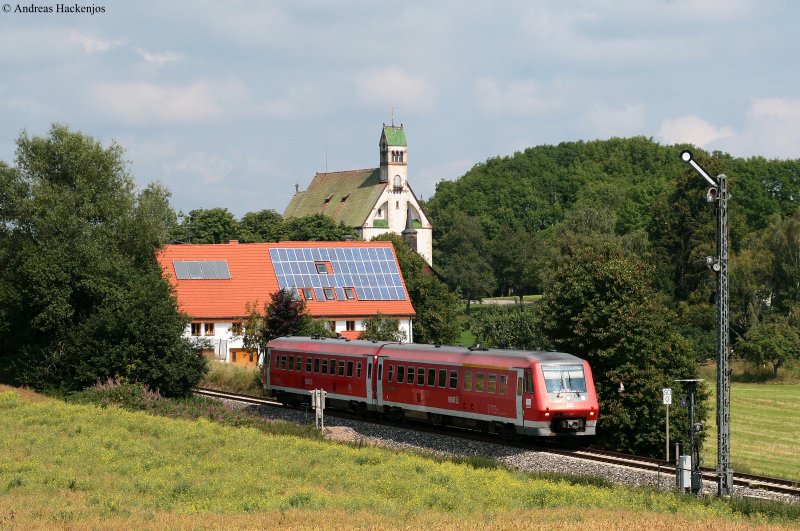 611 006-8 als RE 22304 (Neustadt(Schwarzw)-Tross ingen Bahnhof) am Esig Lffingen 9.8.09