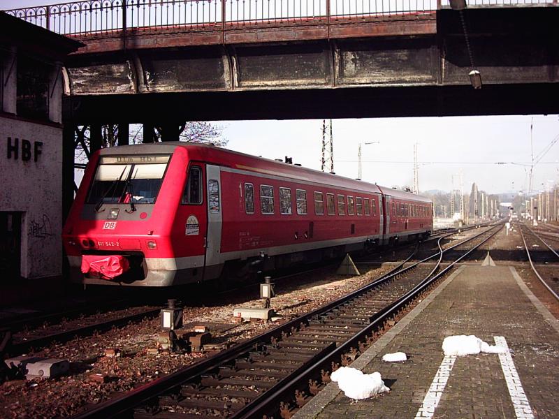 611 542 am 2.12.05 in Lindau whrend einer Umsetzfahrt.
