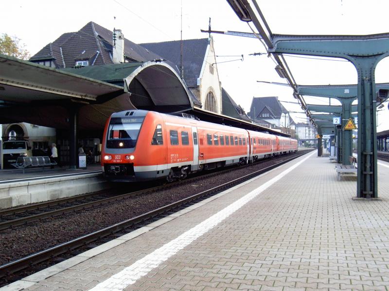 612 501 als RE nach Mainz in Worms.