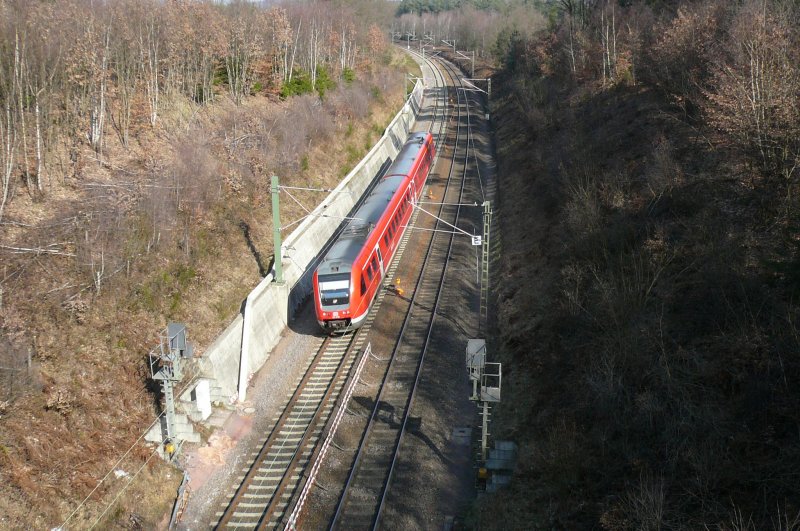 612 bei Rohrbach auf dem Weg von Kaiserslautern nach Saarbr�cken.