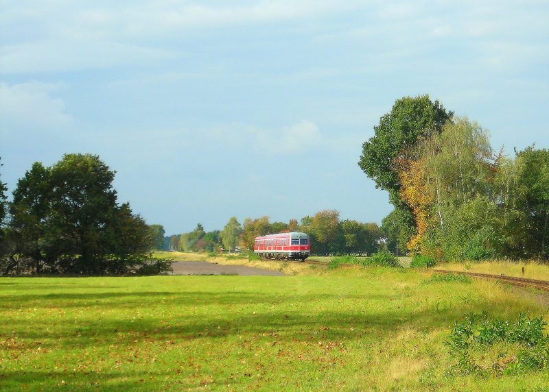 614 066/049 auf der Heidebahn zwischen Lindwedel und Bennemhlen
