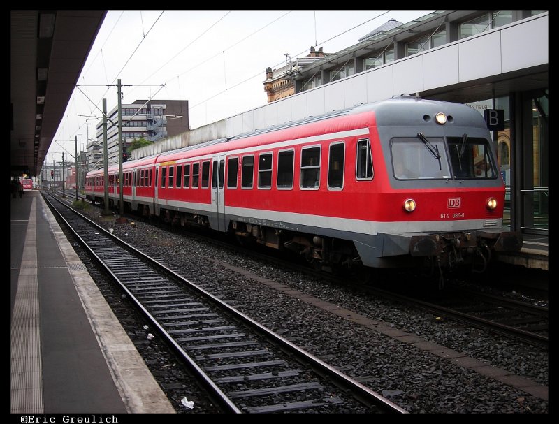 614 080 in Hannover HBF
