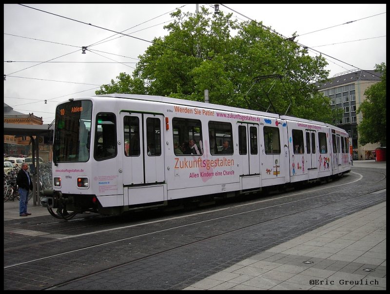 6174 vor den Hauptbahnhof in Hannover