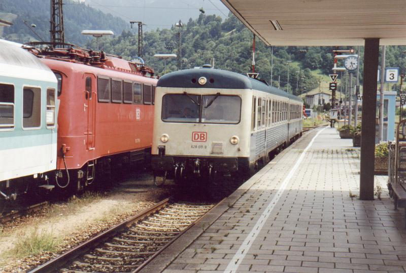 628 011-9 in Garmisch-Partenkirchen Juli 2001