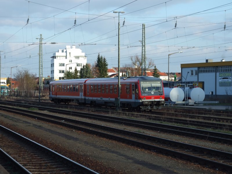 628 402 abgestellt am 10.03.2007 in Straubing.