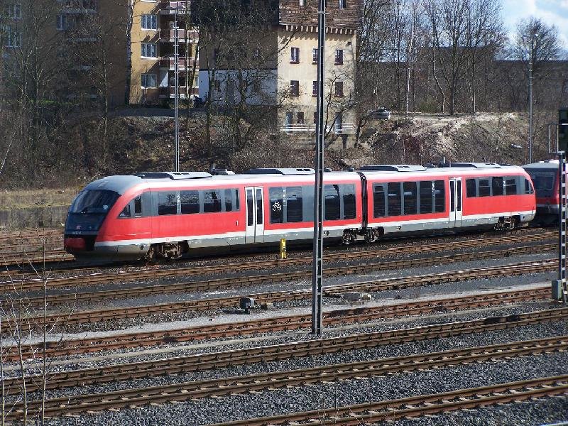 642 103 im Bayreuther Bahnhof. (4.3.2007)