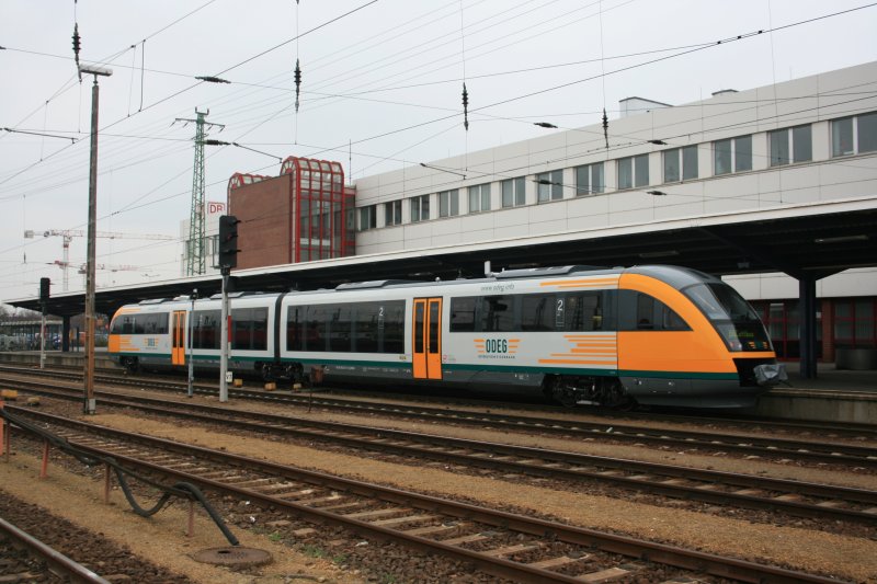 642 411-2 am 29.11.2008 in Cottbus