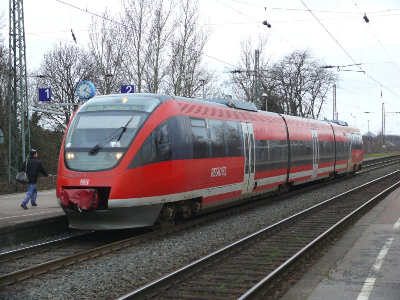 643 042-5 in Moers am 15.3.2009