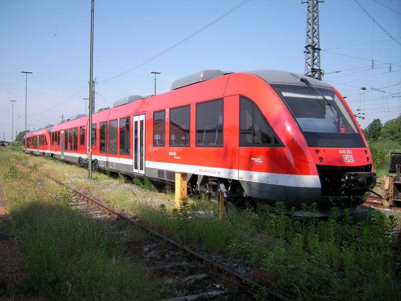648 303 abgestellt in Lichtenfels am 02.06.2008