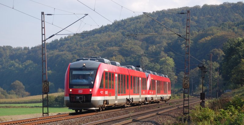648er Doppeltraktion, als Lr nach Northeim, am 26.9.2009 kurz vor Salzderhelden