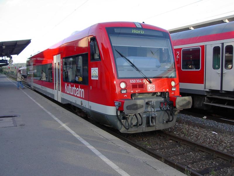 650 304 nach Horb, in Tbingen (Juli 2005)