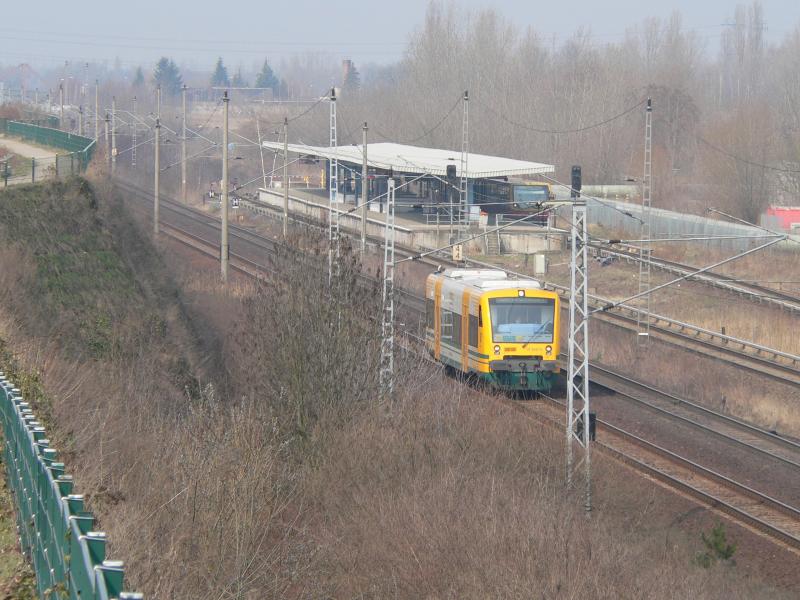 650.74 trifft am 25.3.05 im Bahnhof Berlin-Hohenschnhausen ein.