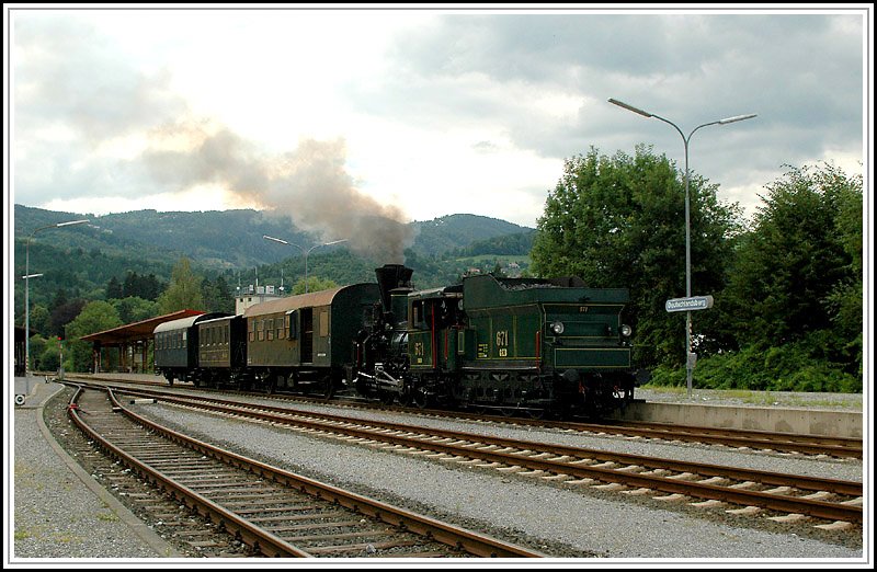 671 am 30.6.2006 bei der R�ckfahrt als LPz 8532 von Deutschlandsberg nach Graz.