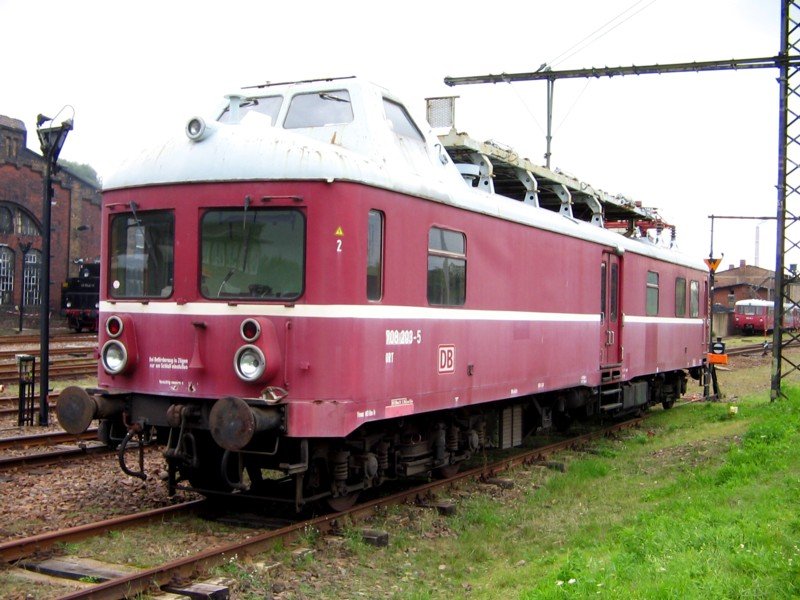 708 (188) 203 in nicht allzu gutem Zustand im Chemnitzer Eisenbahnmuseum, 25.08.06