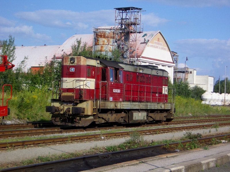 742.199-3 CZ-ČDC, Vrchlabí, 6.8.2009