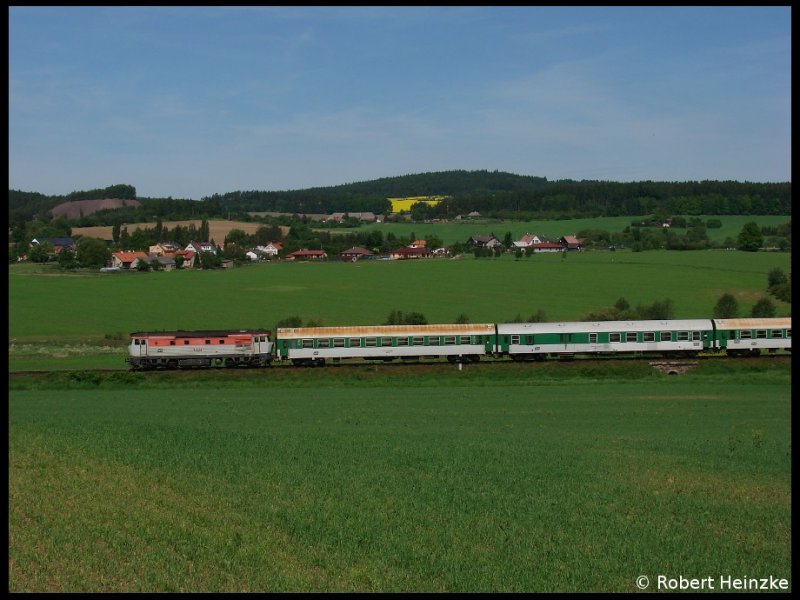 749 170-7 mit R 1246 nach Budweis bei Bratkovice vom 17.05.2009