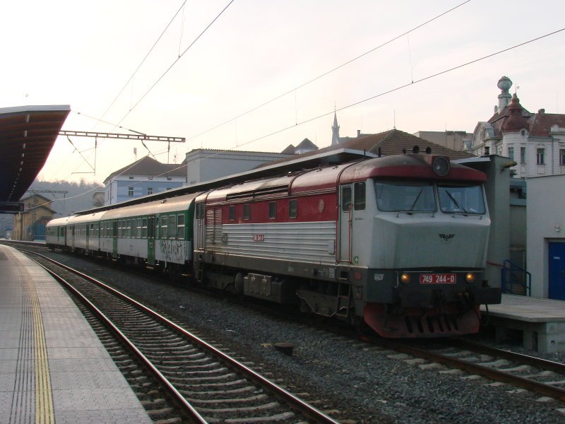 749 244-0 am 09.02.2008 in Usti nad Labem hl.n.