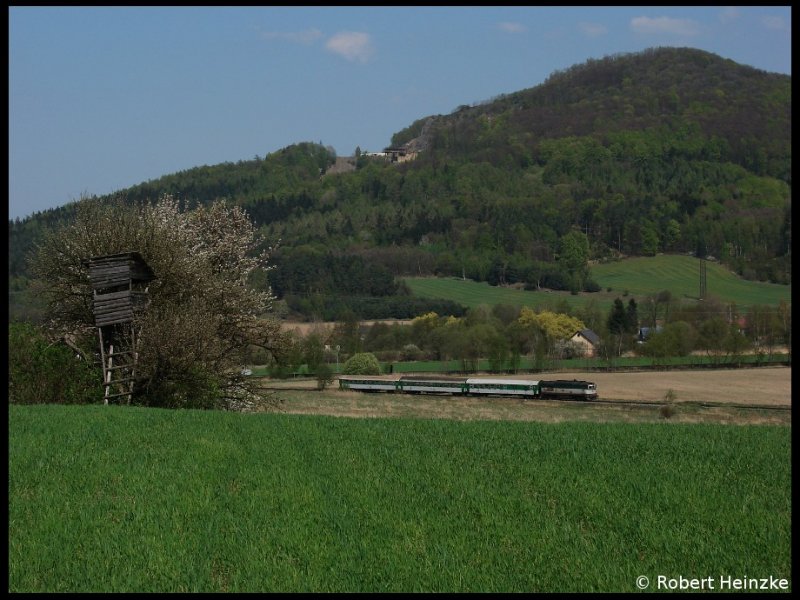 750 160-4 mit R 1162 nach Usti nad Labem in Brniste am 16.04.2009