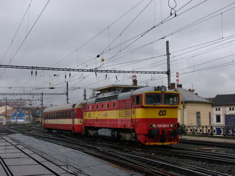 750 243-8 am 14.03.2008 in Brno hl.n.