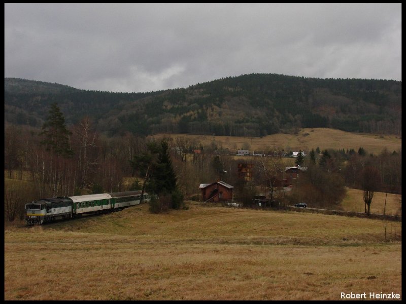 750 258-6 mit Rychlik von Liberec in Zdislava am 23.12.2008