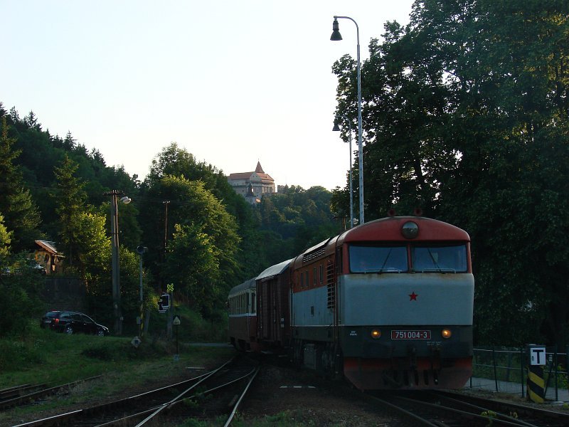 751 004-3 am 05.07.2008 in Nedvědice