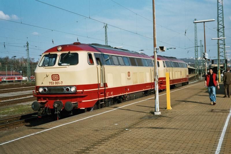 753 001 und 753 002 in Saarbrcken