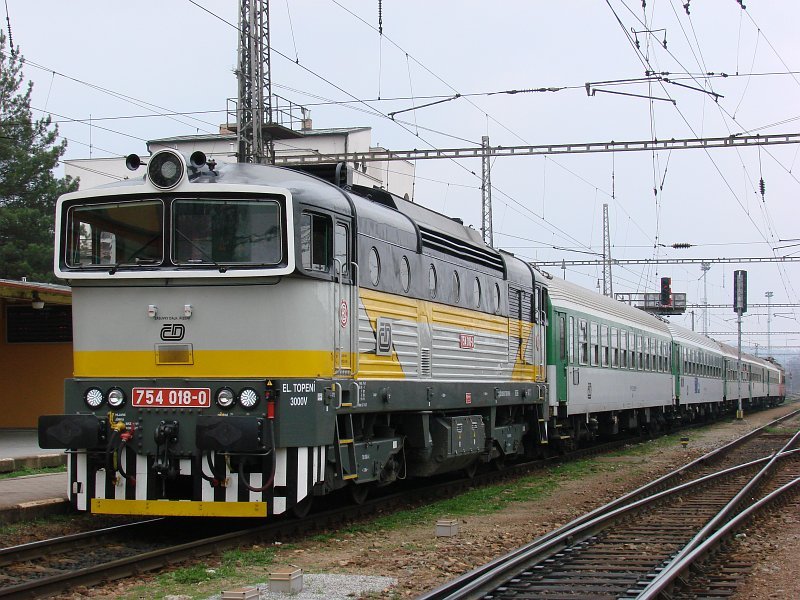 754 018-0 am 19.04.2008 in Jihlava