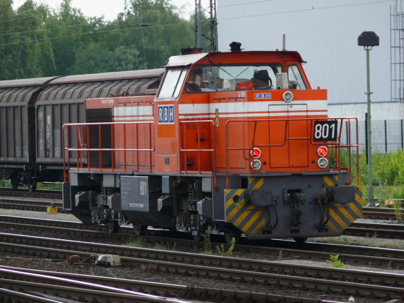 801 der RBH in Recklinghausen-Sd am 27.5.2009