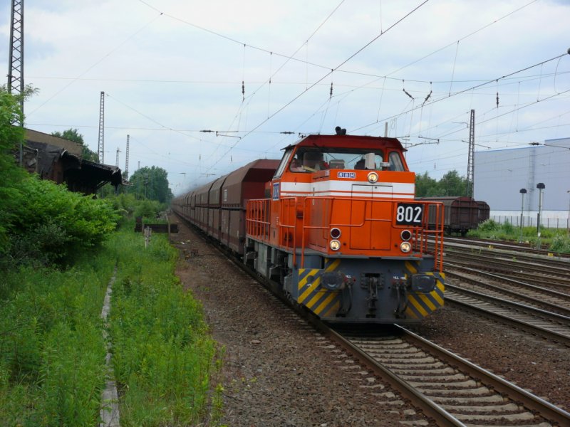 802 der RBH in Recklinghausen-Sd am 27.5.2009