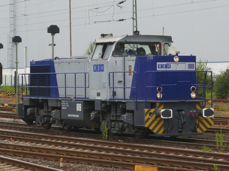 808 der RBH in Recklinghausen-Sd 27.8.2009