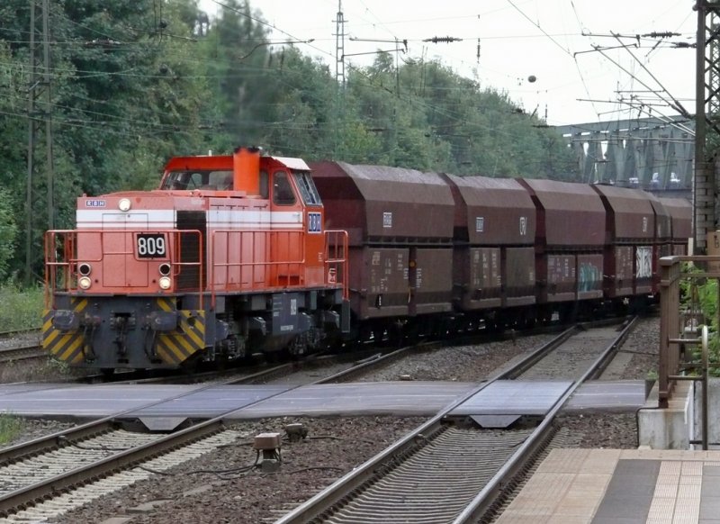 809 der RBH in Recklinghausen-Sd 27.7.2009