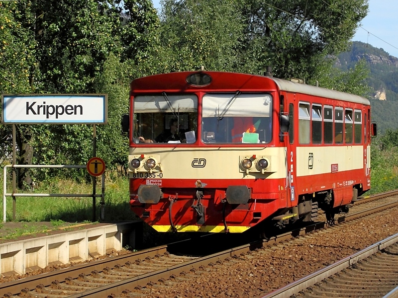 810 335-0 am 31.8.2009 in Krippen.