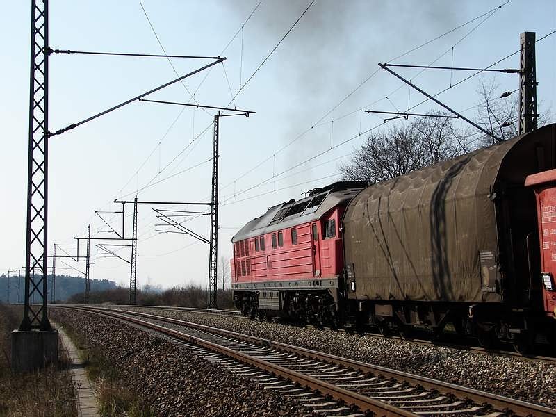 … 232 401 kann nun, nach dieser Anstrengung, etwas entspannter in Richtung Rostock-berseehafen fahren.