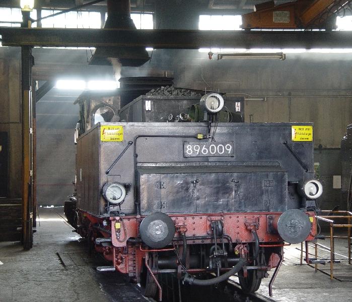 89 6009 aus Dresden im Heizhaus in Chemnitz