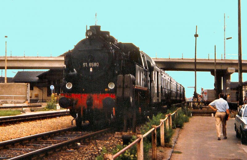 91 6580 in Erfurt-Nord, um 1988
